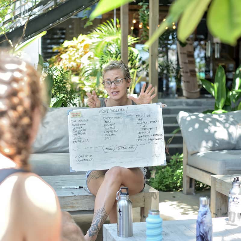Learn how to teach scuba diving with our Instructor Development Course on Gili Islands