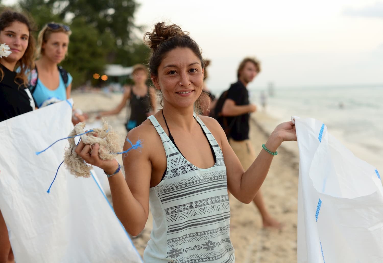 Debris Free Friday Beach Clean Ups by Gili Eco Trust and Trawangan Dive on Gili Islands