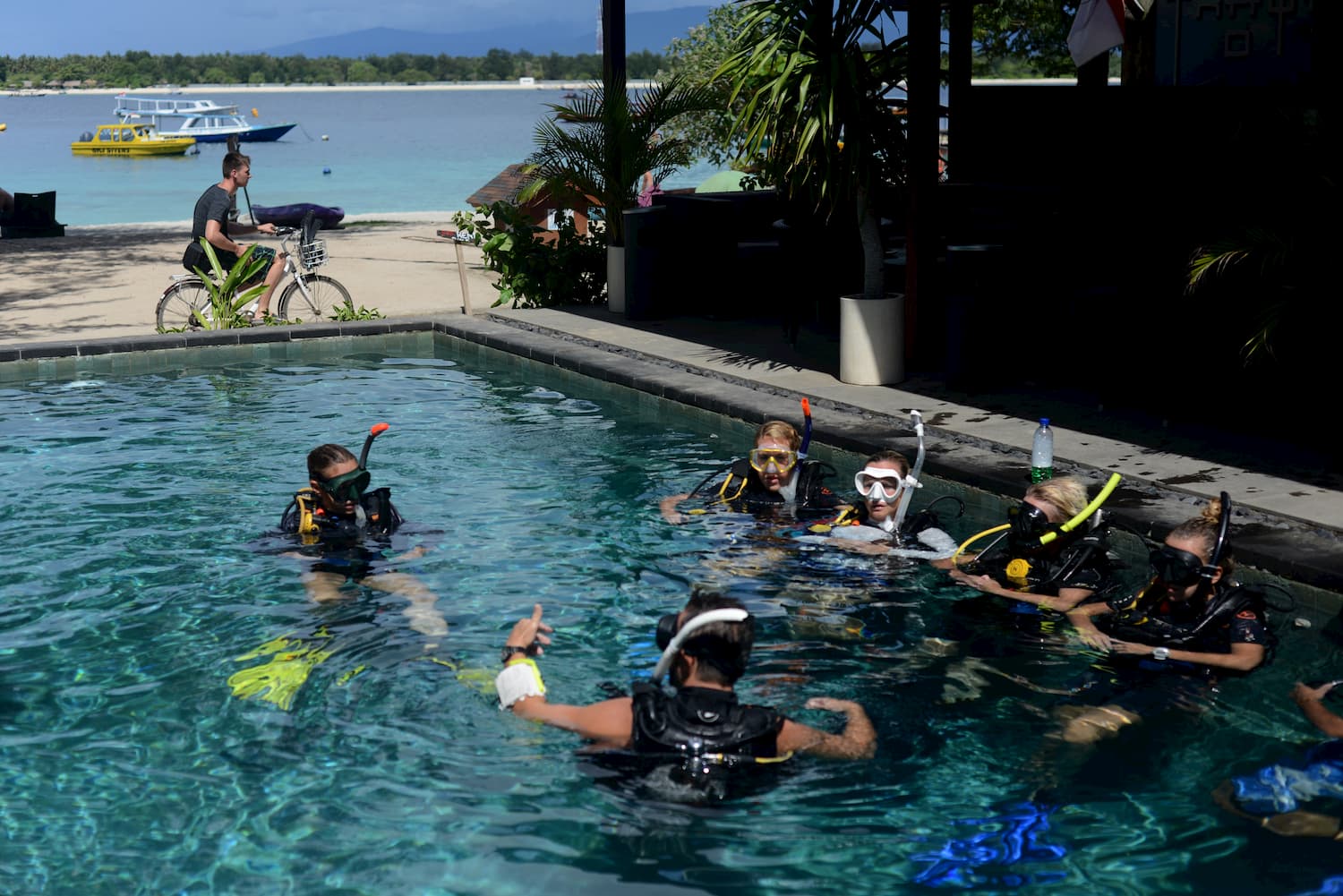 Trawangan Dive provides the perfect conditions for your Instructor Training on Gili Islands