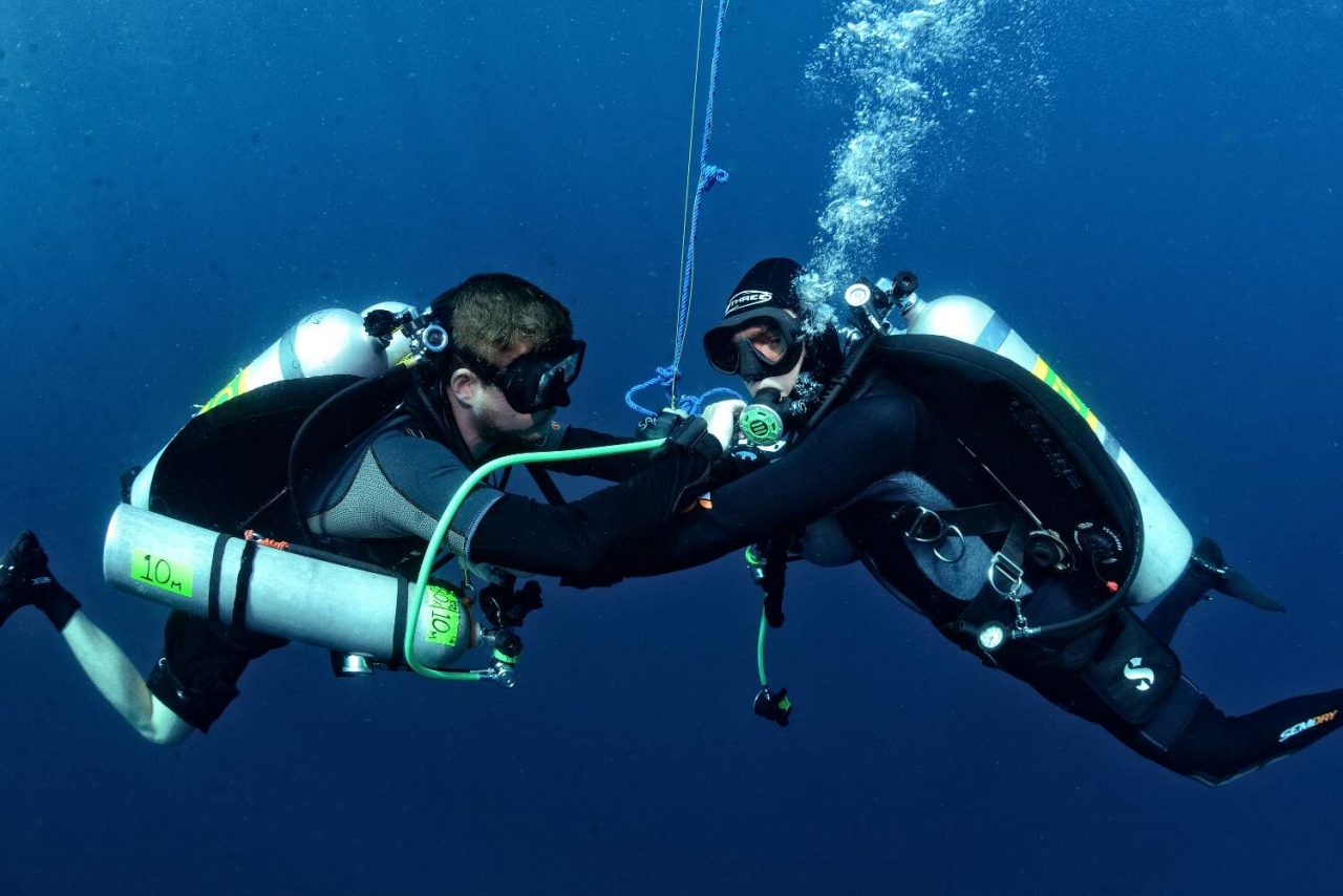 TDI Advanced Nitrox Diver Course Gili Islands