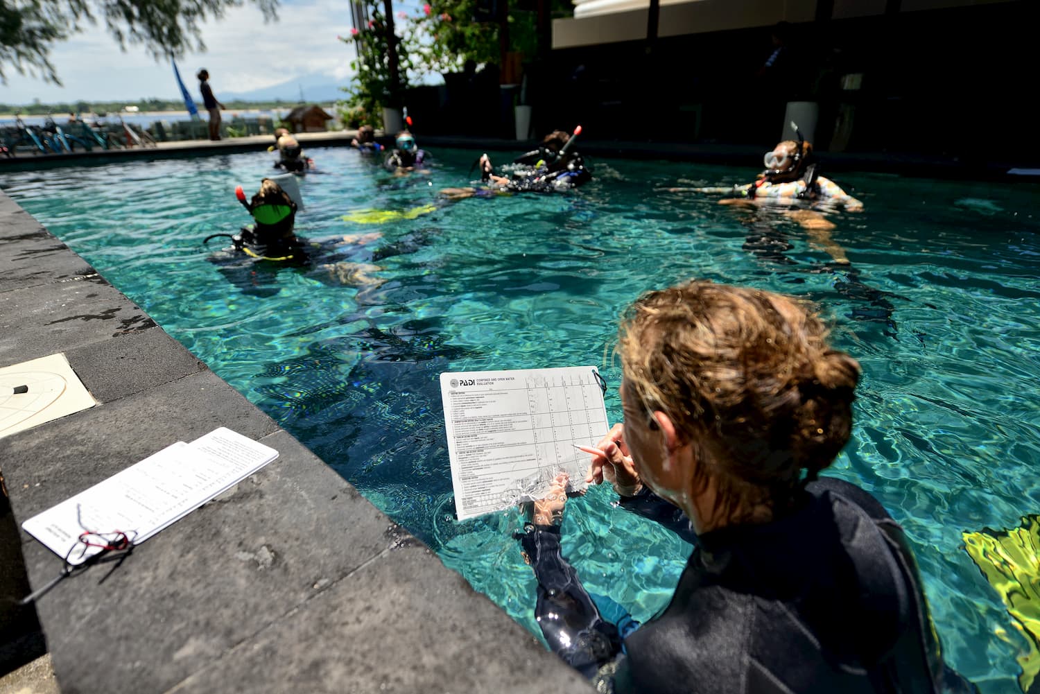 You will gain teaching experience by shadowing one of our staff teaching a PADI Course