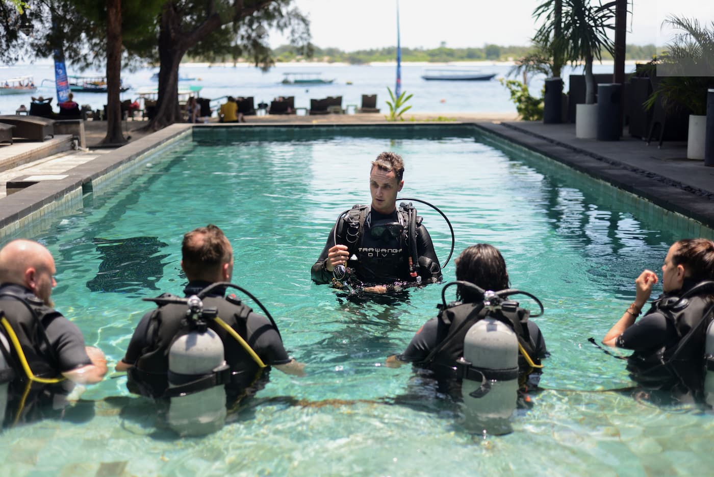 PADI IDC Instructor Development Course Indonesia - Gili Islands